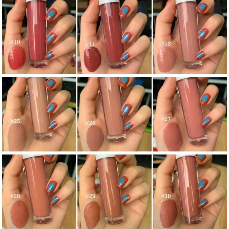 Liquid Lipstick Factory - OEM Private Label Factory Custom Multi Color Natural
