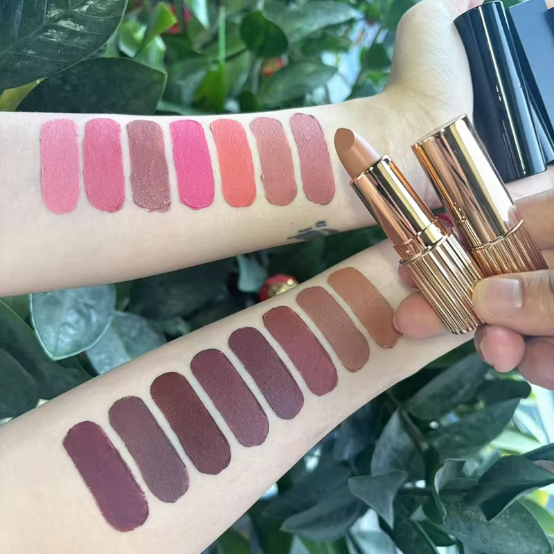 Lipstick Supplier - New Waterproof Velvet Thin Matte Long Lasting Nude Mineral