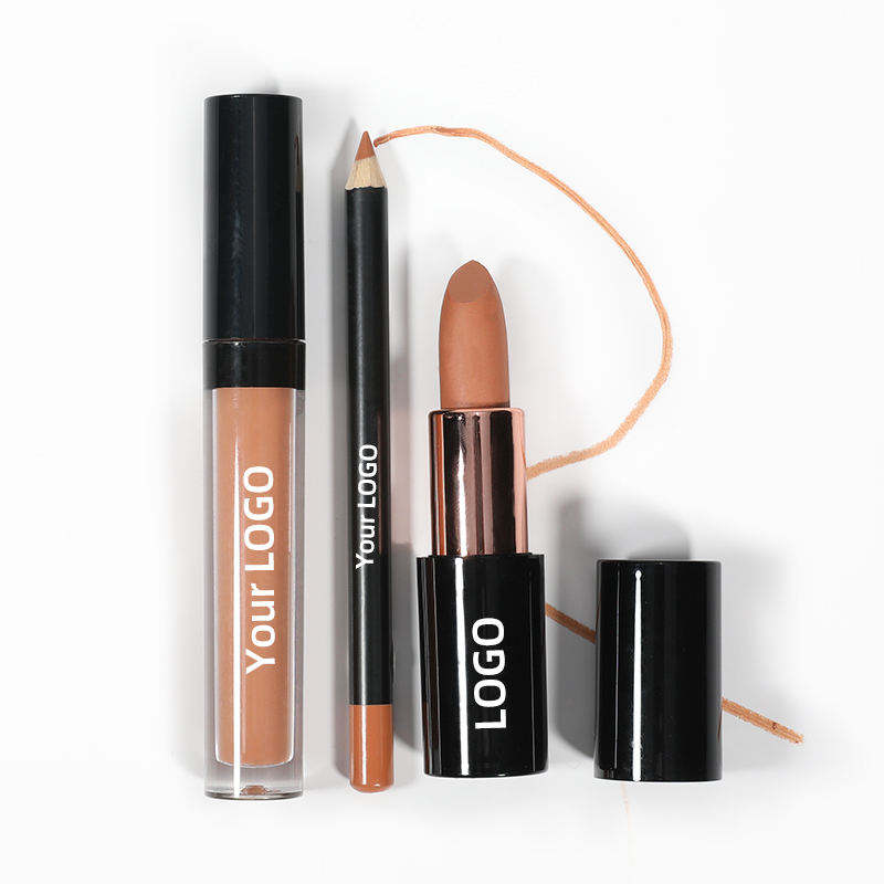 Lipstick Kit Factory - Custom Logo Private Label Smooth Matte Lipliner High Gloss