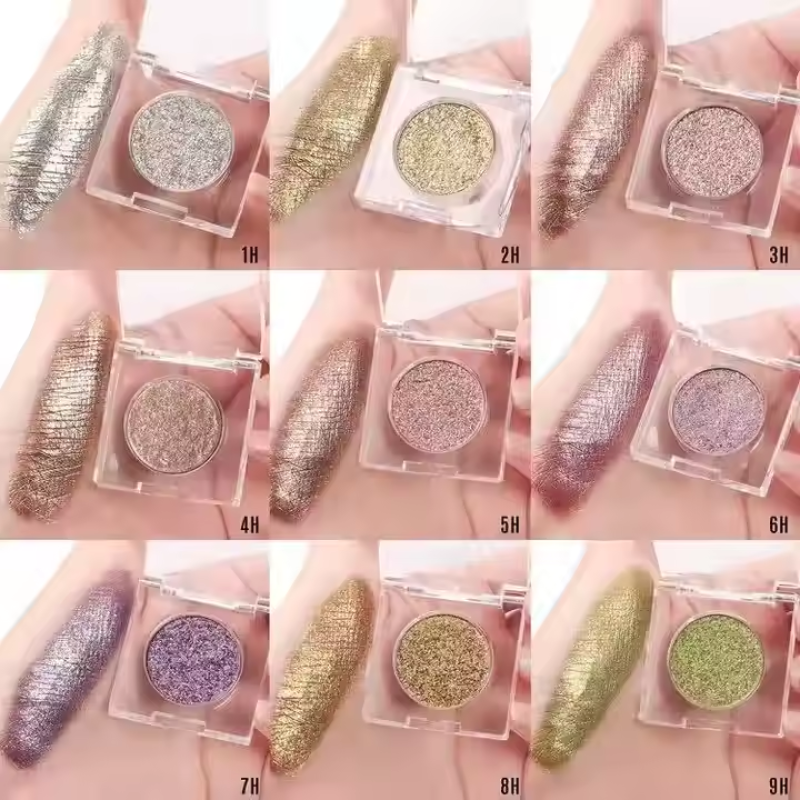 Eye Shadow Supplier - Glitter Diamond Waterproof Long Lasting High Pigment Face