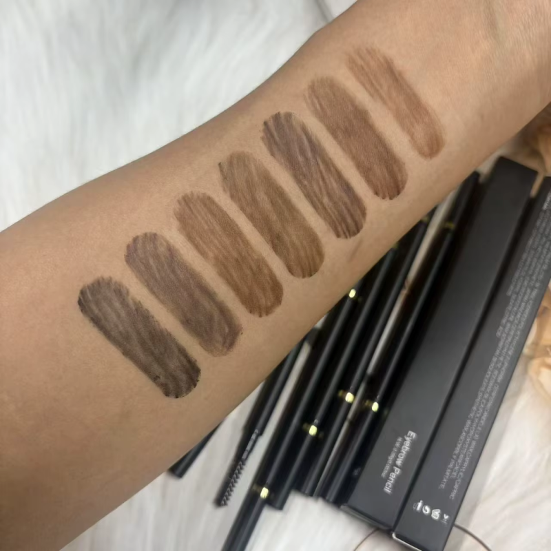 Eyebrow Pen Supplier - Wholesale High Quality Waterproof Vegan Dark Brown Retractable