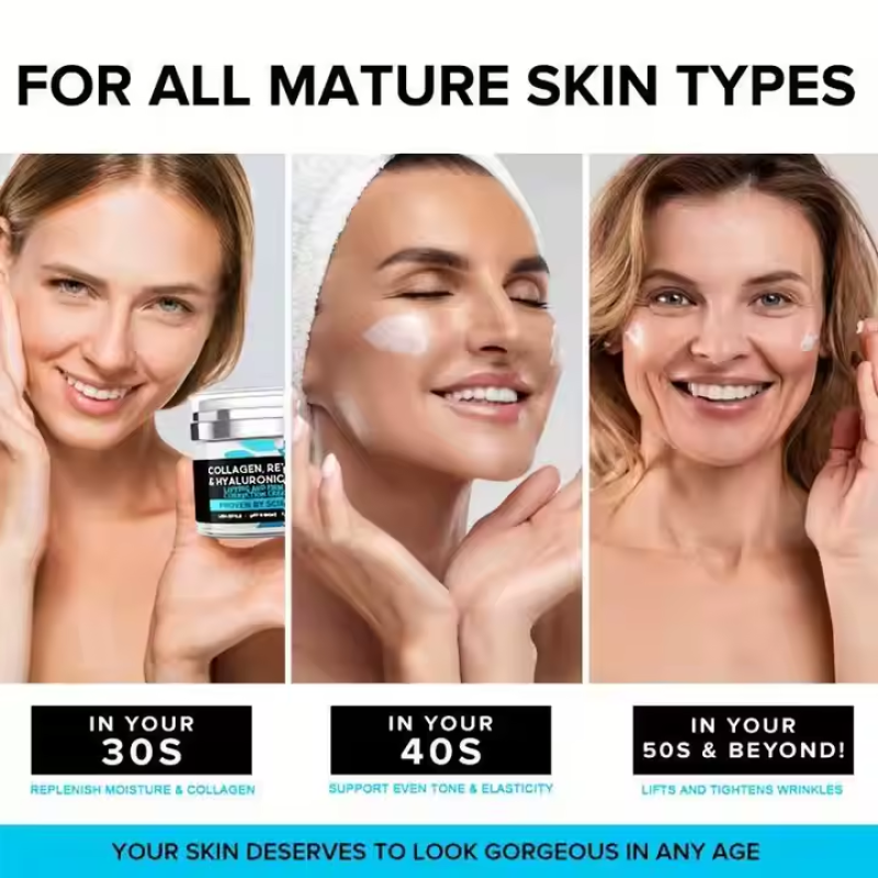 Day Cream Manufacturer - Retinol Hyaluronic Acid Firming with Vitamin C Jojoba Oil