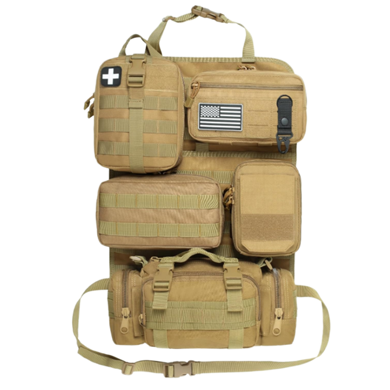 Car Organizer Manufacturer - Tactical Molle Seat Back