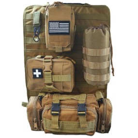 Car Organizer Manufacturer - Tactical Molle Seat Back
