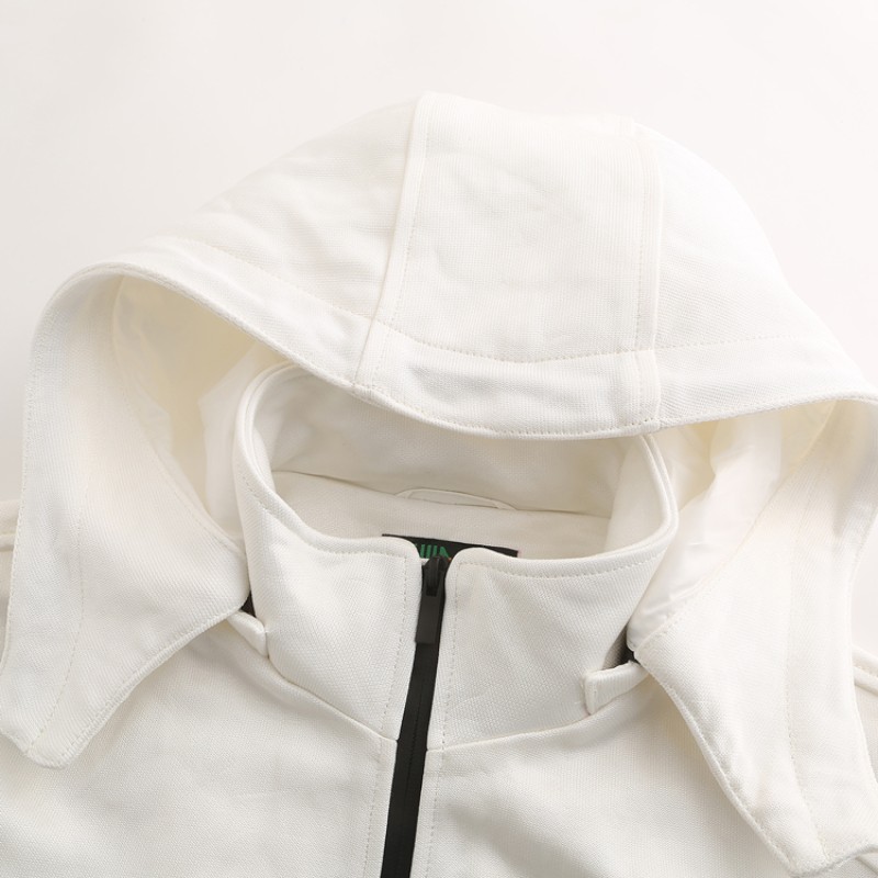 Stab Proof Jacket Manufacturer - Sturdyarmor White Hooded