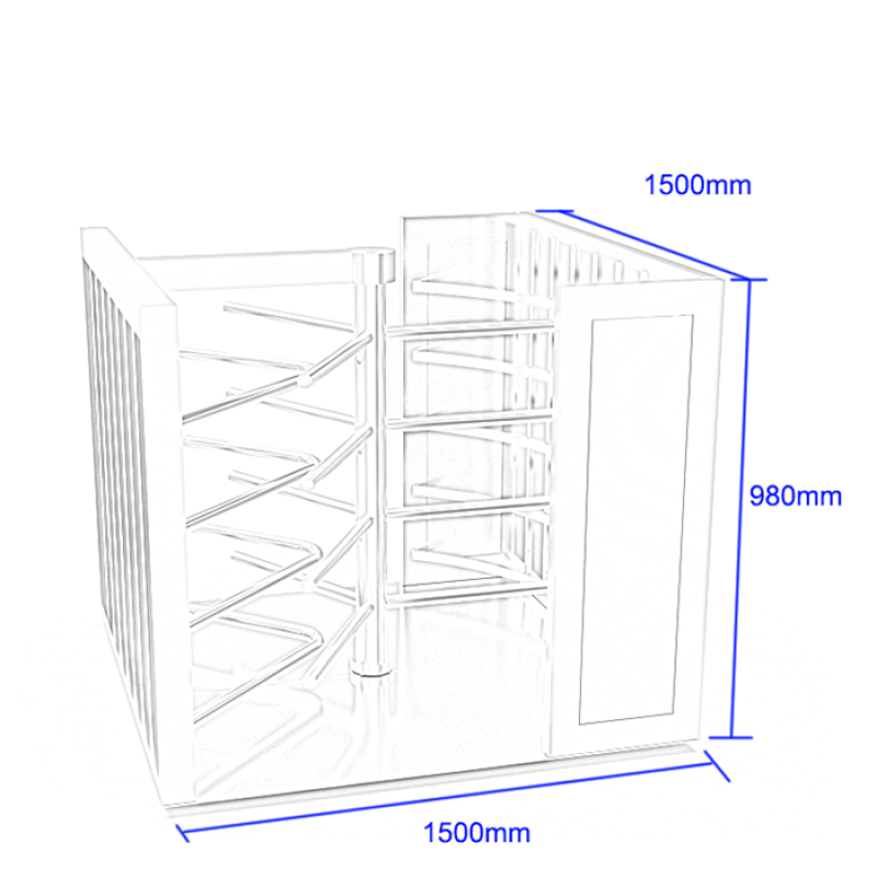 Cross Turnstile Factory - Zento Premium Barrier Gate