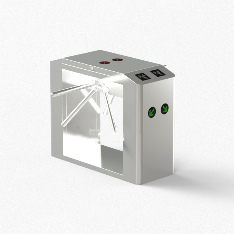Swing Barrier Manufacturer - Flap Half Height Fingerprint