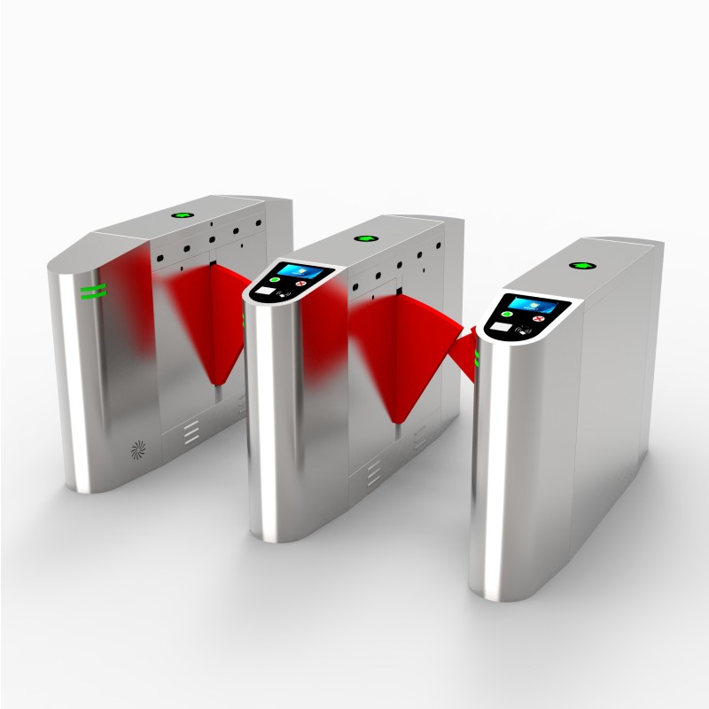Electronic Turnstile Factory - Flap Barrier Gate System