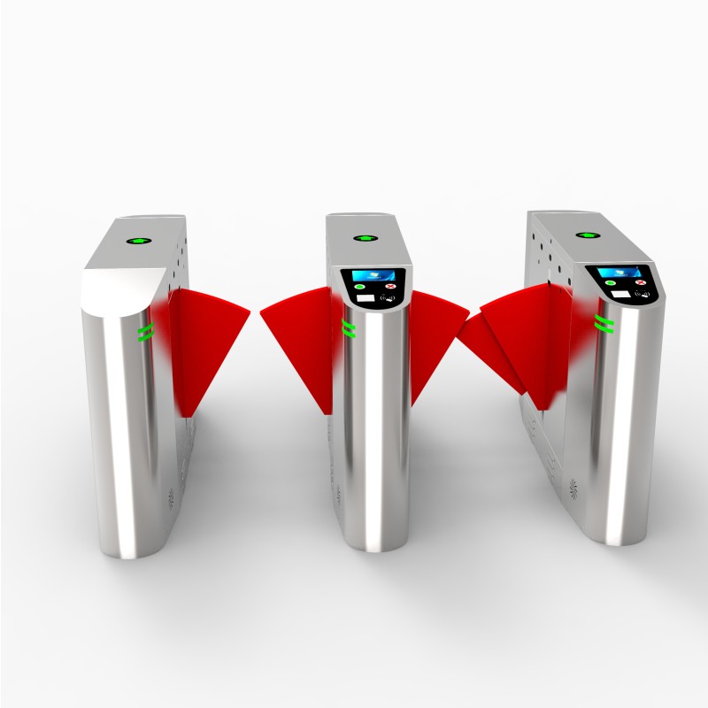 Electronic Turnstile Factory - Flap Barrier Gate System