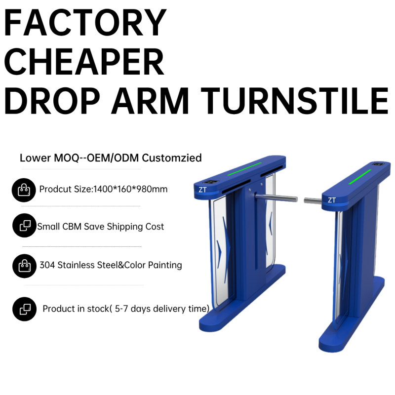 Optical Turnstile Supplier - Zento Facial Recognition IP54
