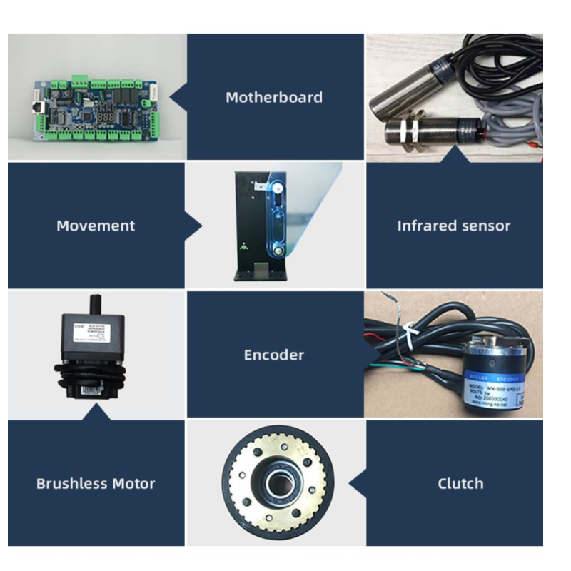 Glass Turnstile Supplier - 24V DC Motor Acrylic