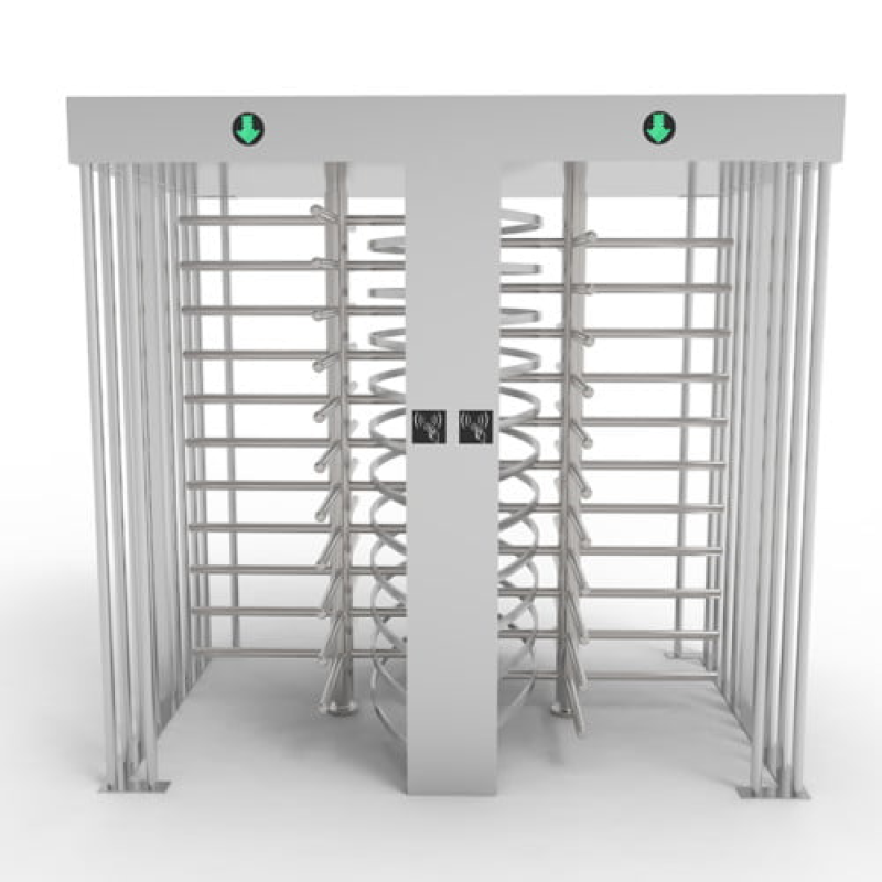 Custom Turnstile Factory - Double Channel Construction Site