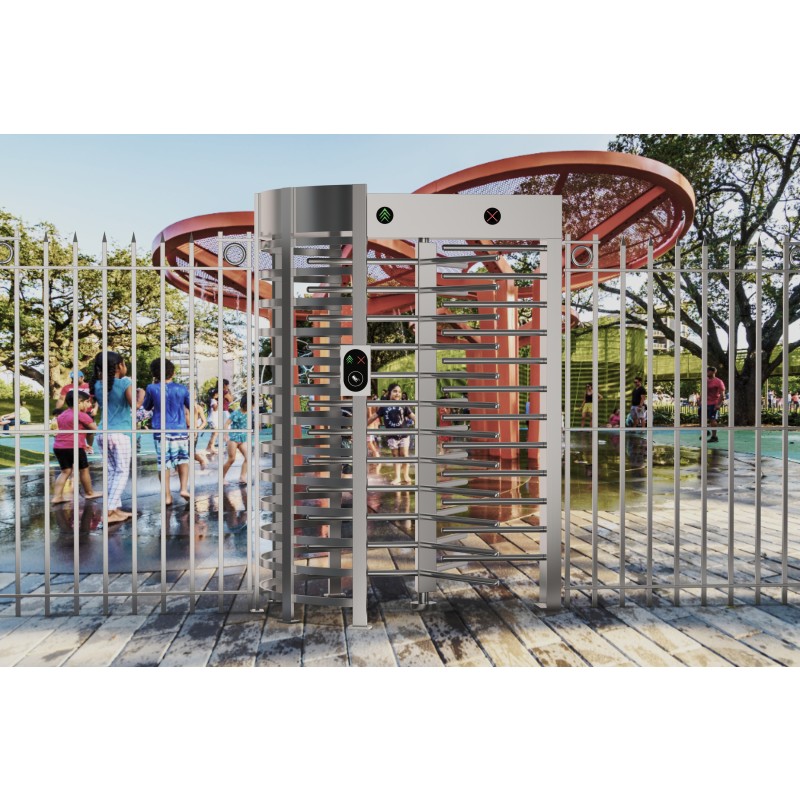 Rotor Turnstile Manufacturer - Full Height Revolving Gate