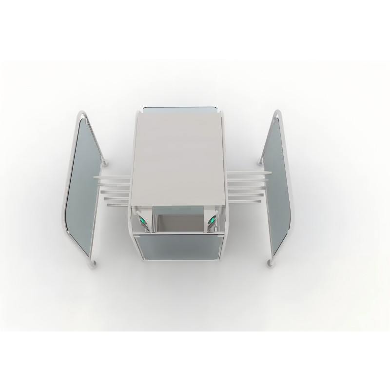 Rust Proof Turnstile Manufacturer - Zento Anti Tailgating Gym