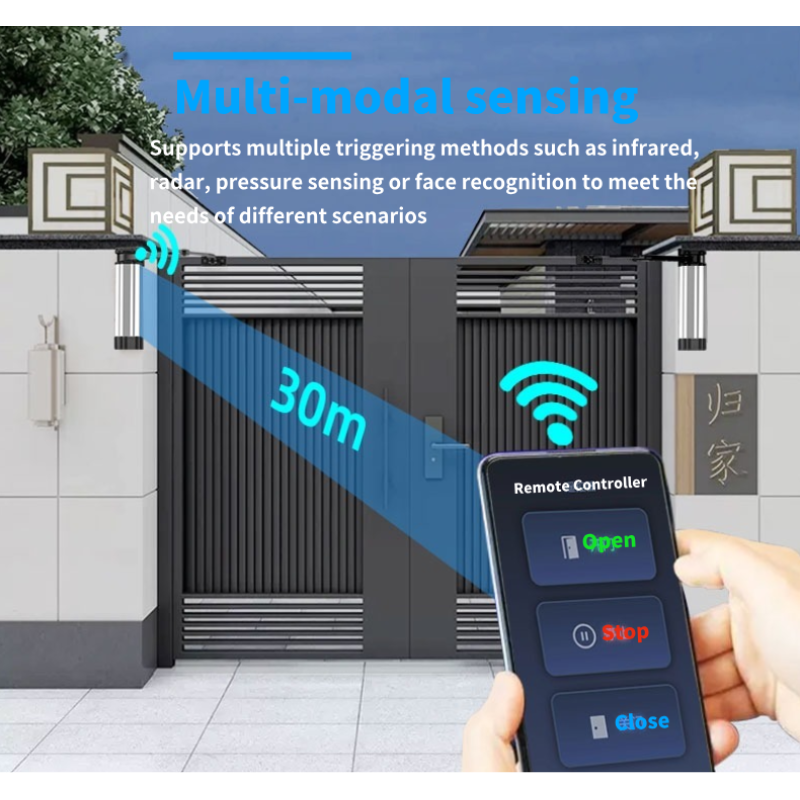 Swing Opener Factory - Zento Double Electric Wireless