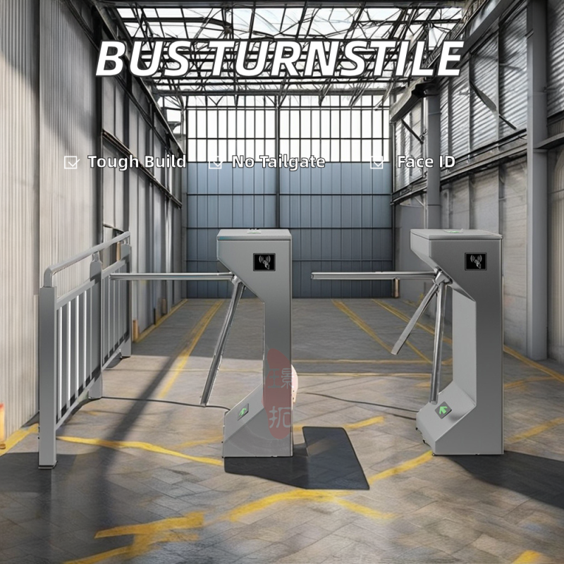 QR Scanner Turnstile Supplier - Vertical Tripod Wiegand RFID