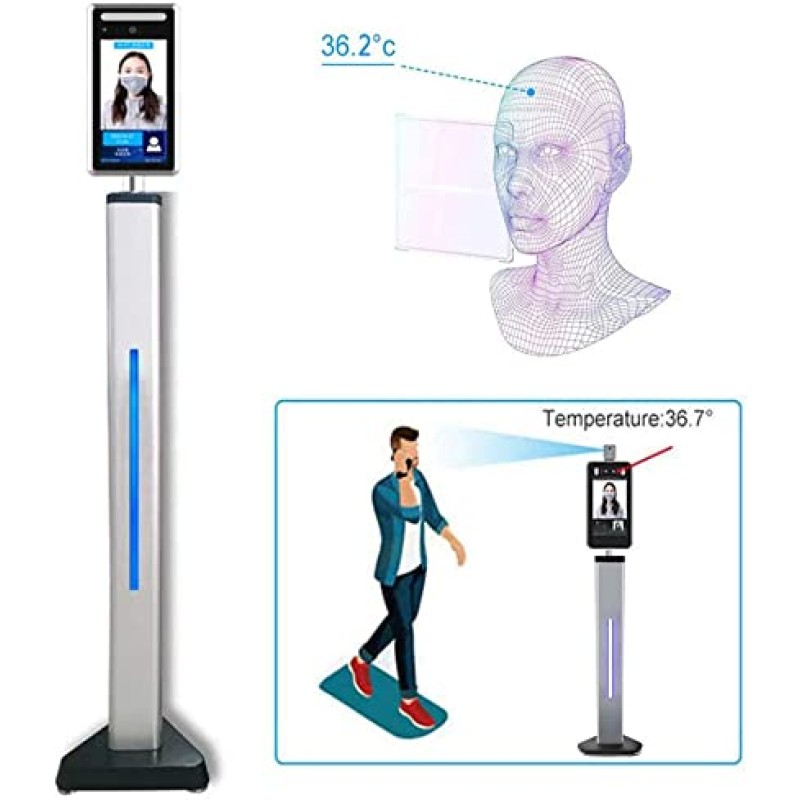 Security Camera Factory - Zento 8 Inch AI Temperature