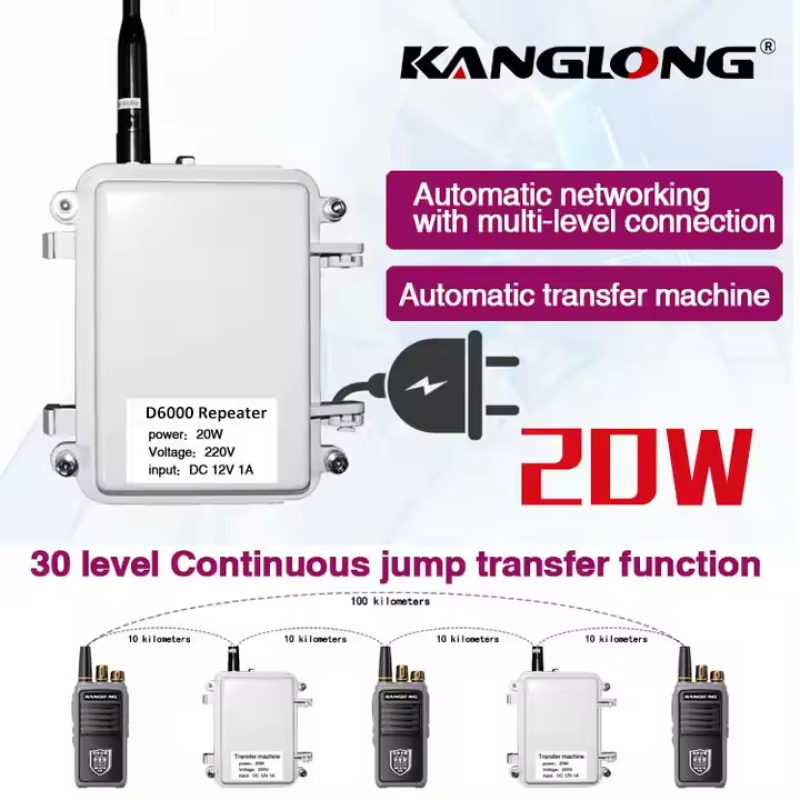 Signal Booster Manufacturer - Kanglong D-6000 20KM Range