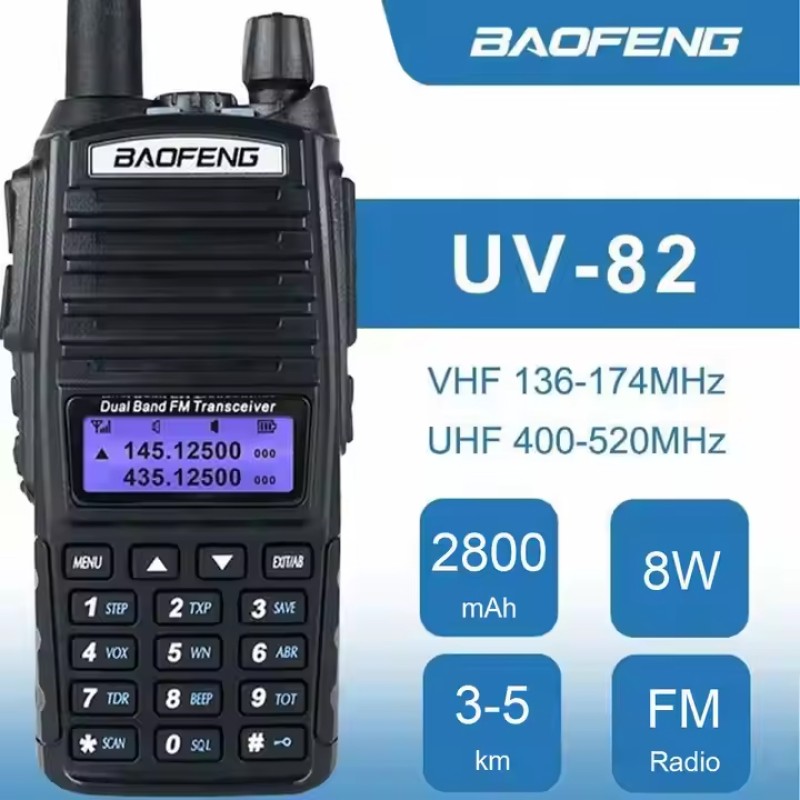Handheld Radio Manufacturer - UV-82 Analog 5W 10KM
