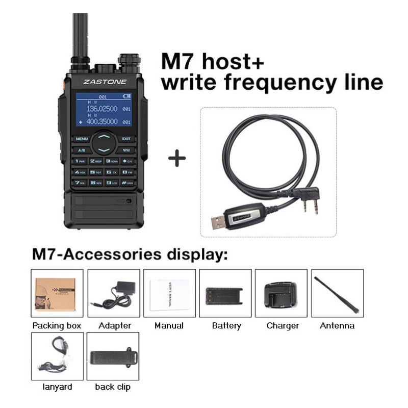 Multiband Radio Factory - Zastone M7 UHF VHF OEM