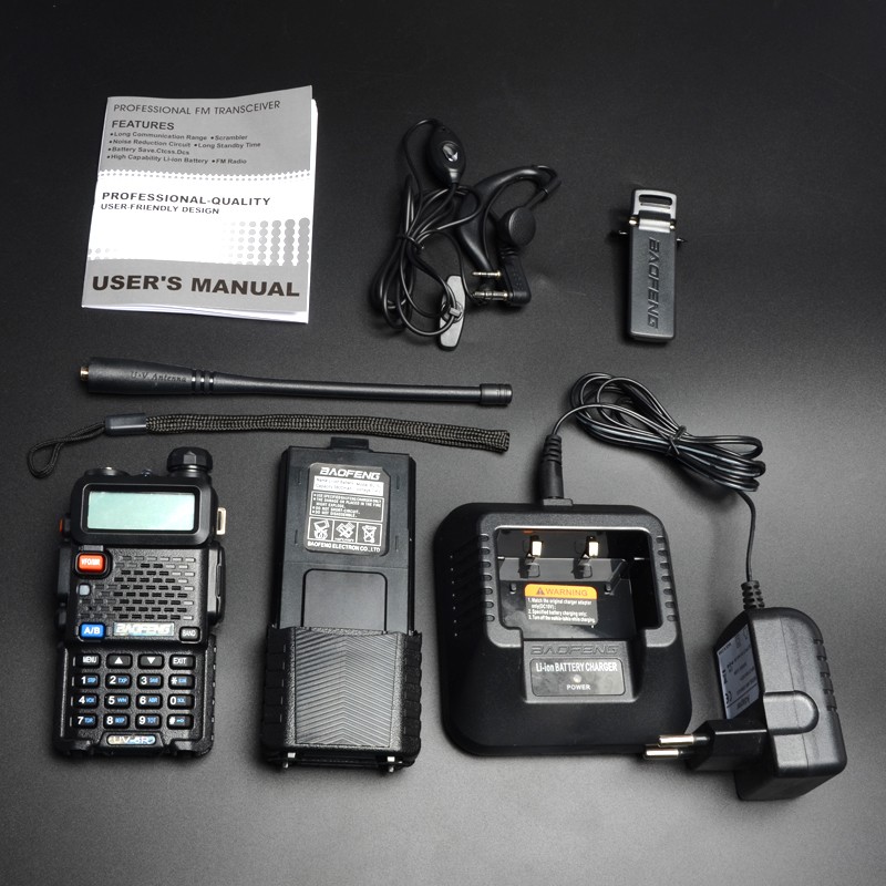 Handheld Radio Manufacturer - Baofeng UV-5R 3800mAh Dual Band