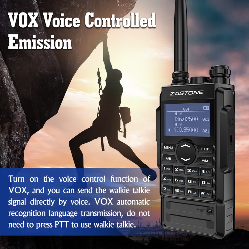 Dual Band Radio Manufacturer - ZASTONE M7 5W FM Ham