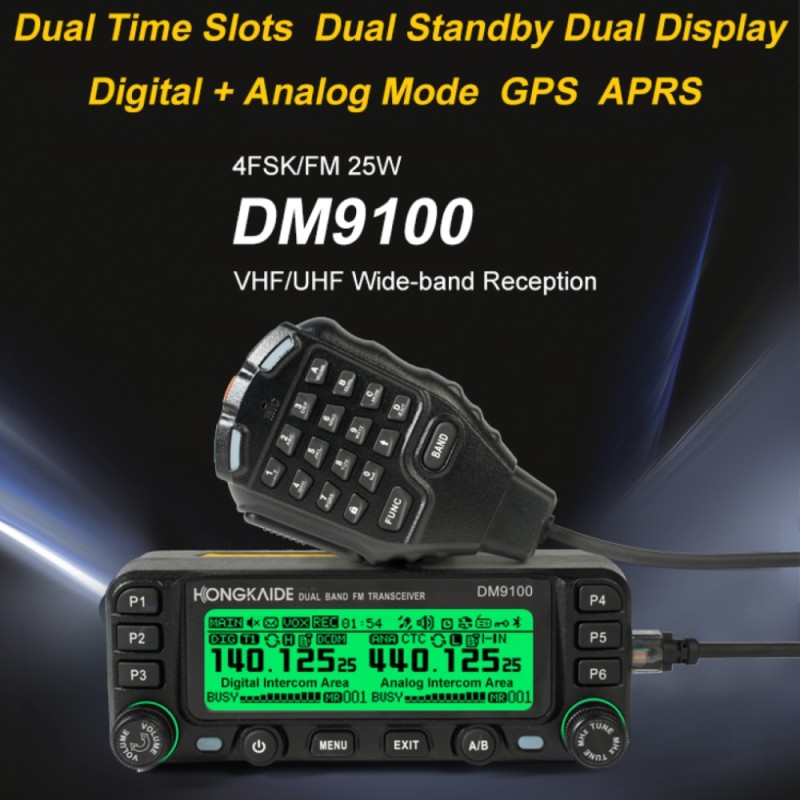 Digital Mobile Radio Manufacturer - ZASTONE DM9100 DMR GPS