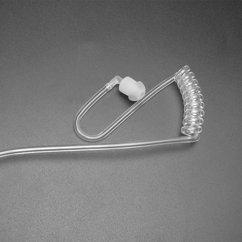 Headworn Headset Supplier - Acoustic Tube PTT Headphone