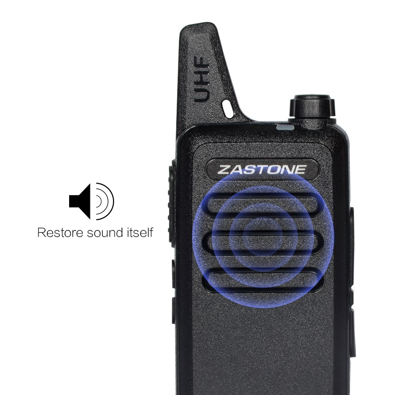 Mini Walkie Talkie Supplier - Zastone X6 UHF Service