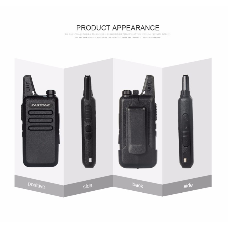 Handheld Radio Supplier - UHF ZASTONE ZT-X6 400-470MHz