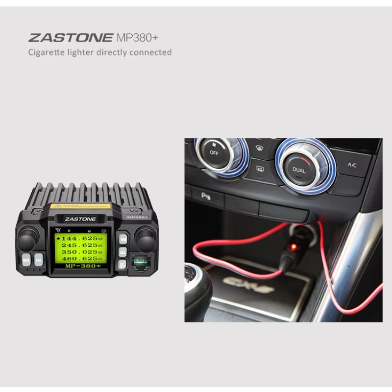 Multiband Radio Manufacturer - ZASTONE Mp380 25W Vehicle