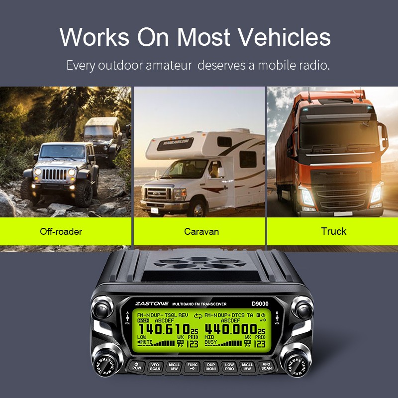 Car Radio Factory - 2023 Zastone D9000 50W U/V