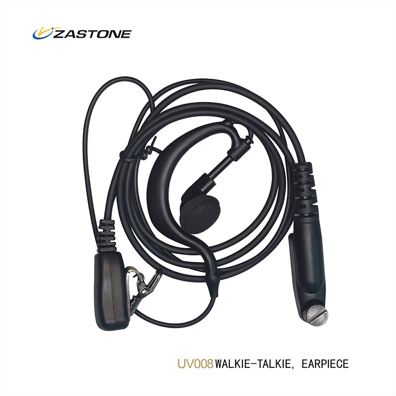 Radio Earpiece Manufacturer - Zastone UV008 Pin Plug