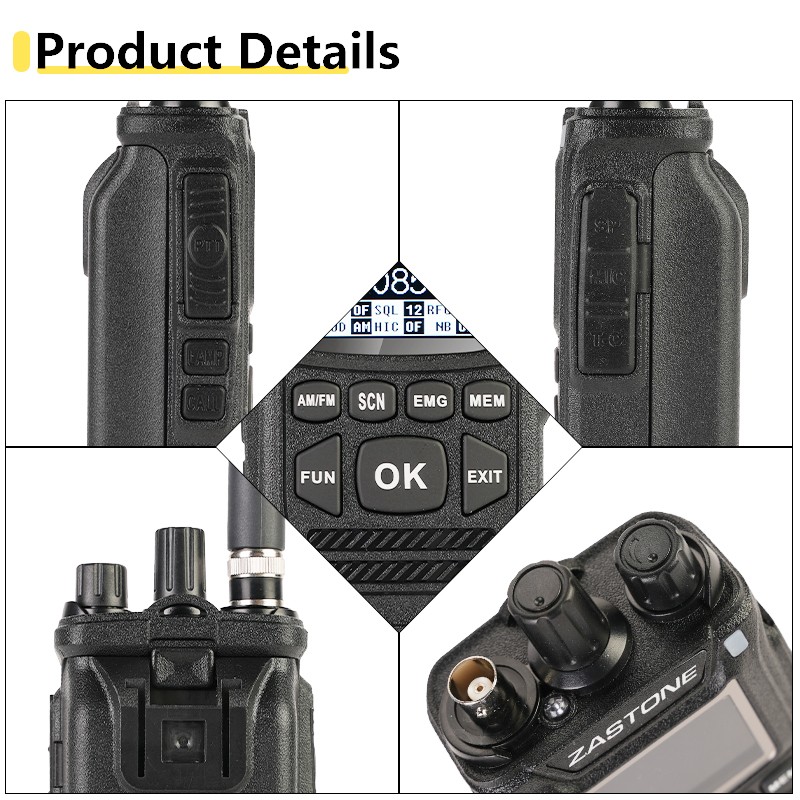 CB Radio Supplier - Zastone CB58 27MHz Citizen Band