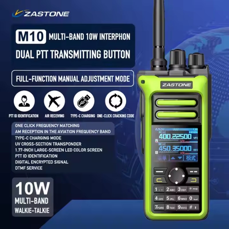 Marine Radio Manufacturer - Zastone M10 10W UHF VHF
