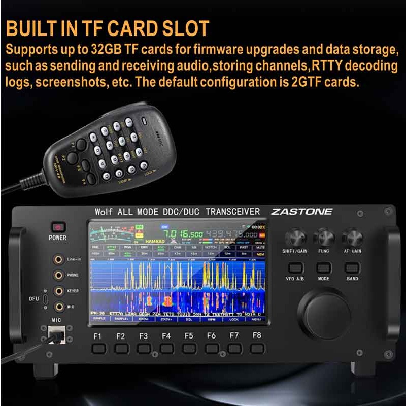 SDR Transceiver Supplier - ZASTONE ZT7500 HF VHF UHF