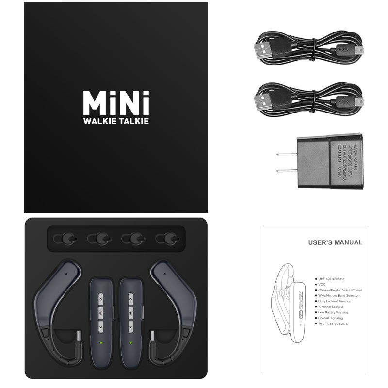 Earhook Radio Manufacturer - WLN KD-C23 Mini Intercom