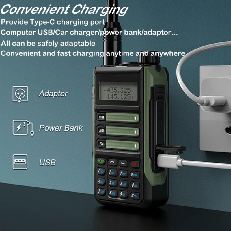 Walkie Talkie Manufacturer - BF UV1601 UHF USB Charger