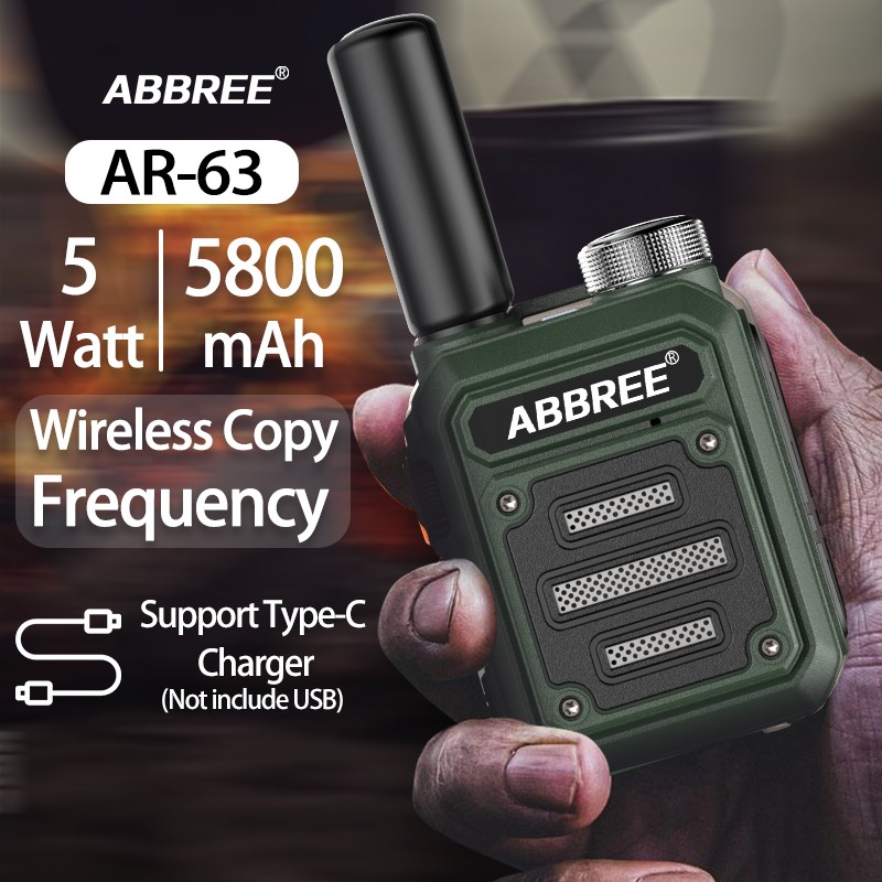 Portable Radio Manufacturer - AR-63 Mini Type-C