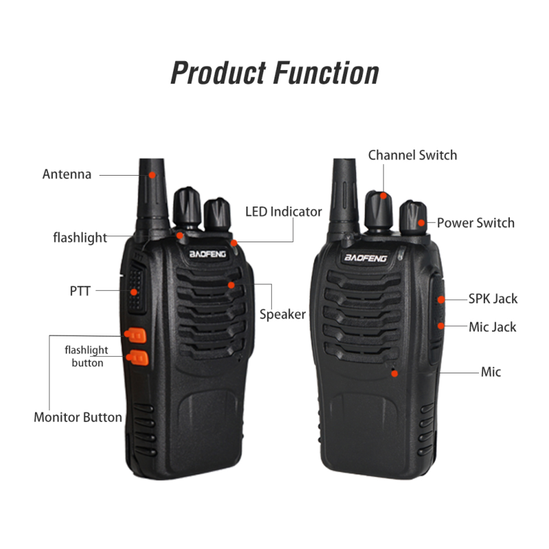 Handheld Radio Manufacturer - 5W VHF UHF Outdoor