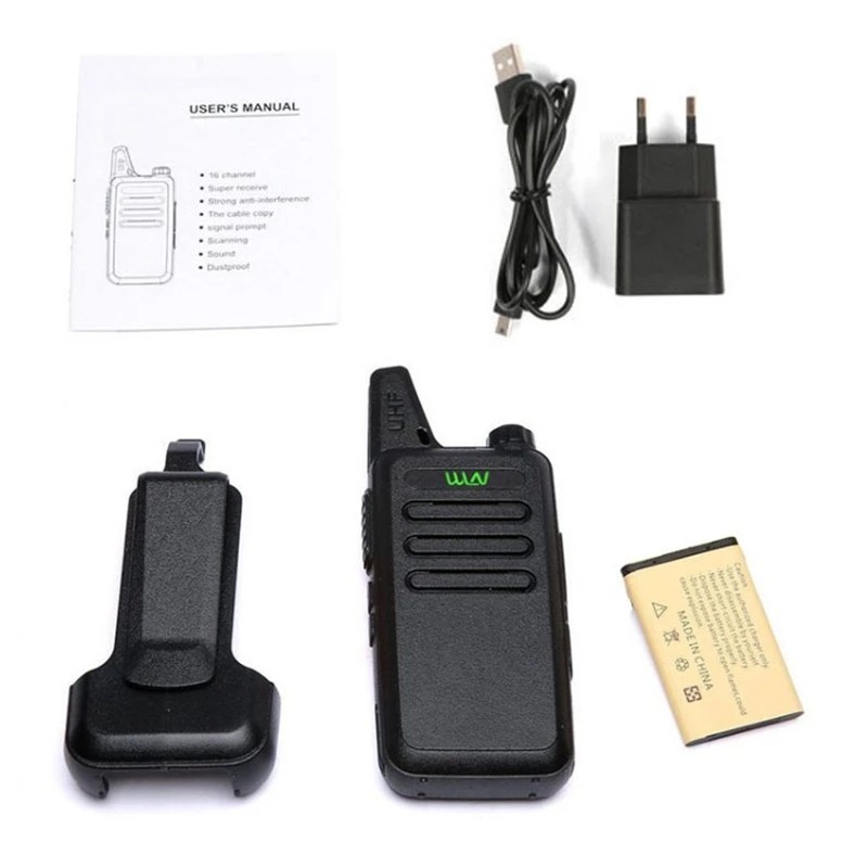 Walkie Talkie Manufacturer - WLN KD-C1 Mini Handheld 2-3km