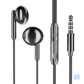 Wired Earphone Manufacturer - Hotriple E8 3.5mm Metal
