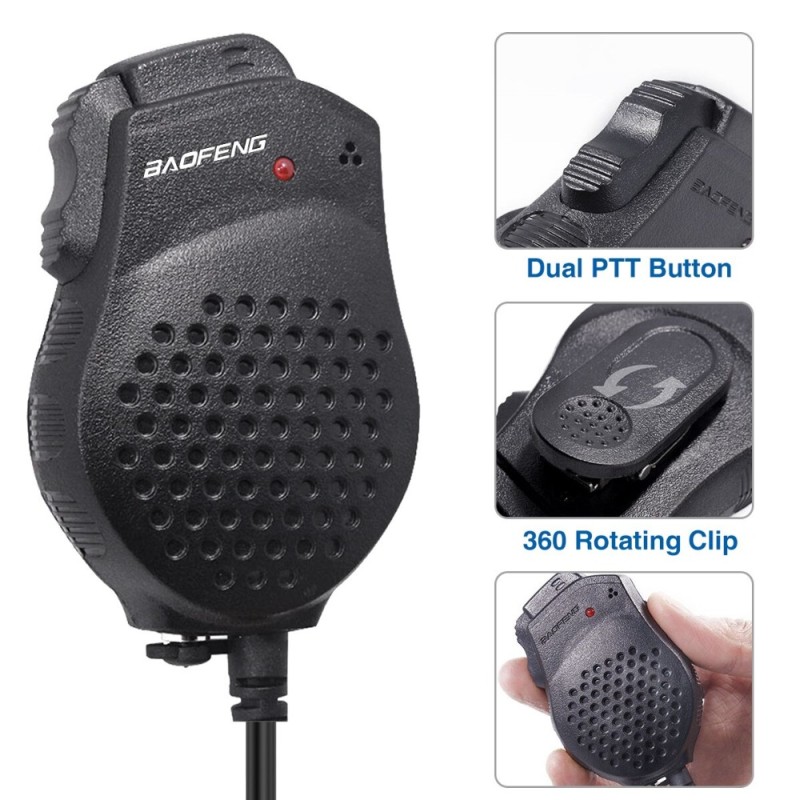 Speaker Mic Supplier - Baofeng UV-82 Dual PTT