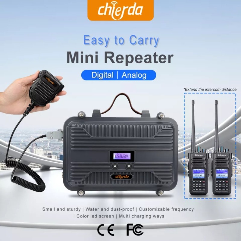Mini Repeater Supplier - 10w VHF UHF Full Duplex