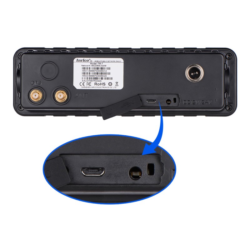 Mobile Radio Factory - Inrico TM-7P 3G 4G Touch Screen