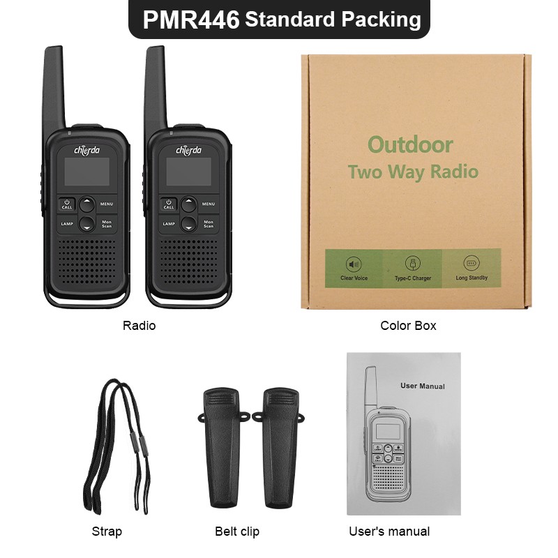 Kids Walkie Talkie Supplier - Chierda JV01 3 Pack 3km