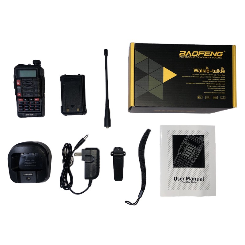 Dual Band Radio Manufacturer - Baofeng UV-10R 10w New