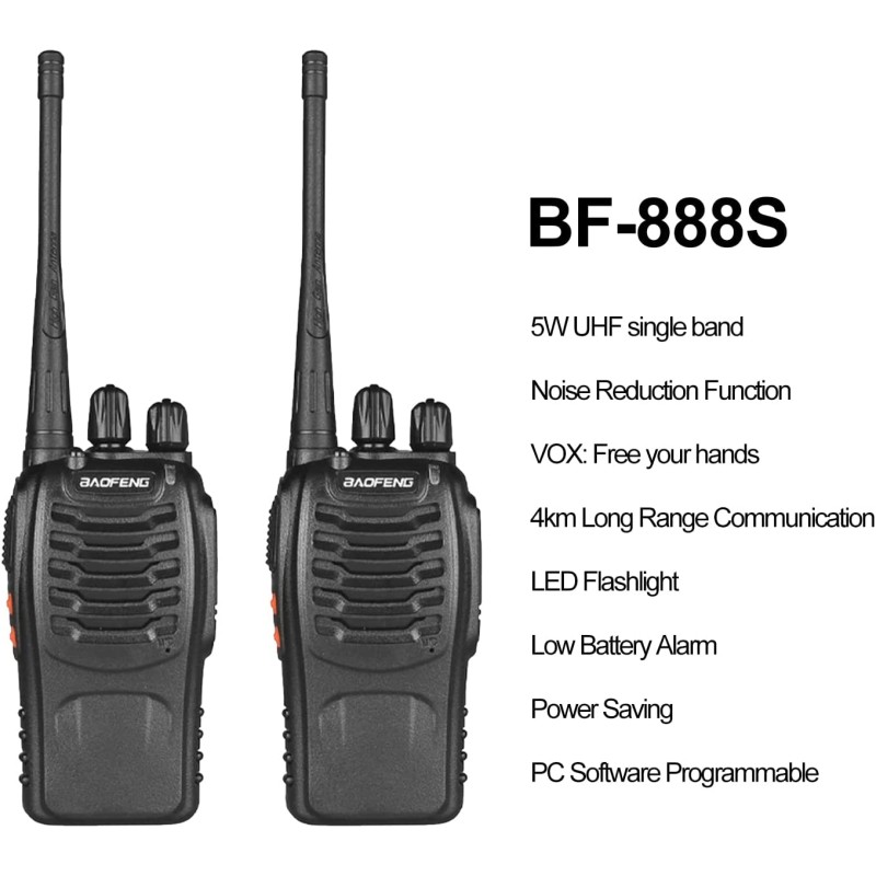 Walkie Talkie Supplier - Baofeng BF-888S Original Factory