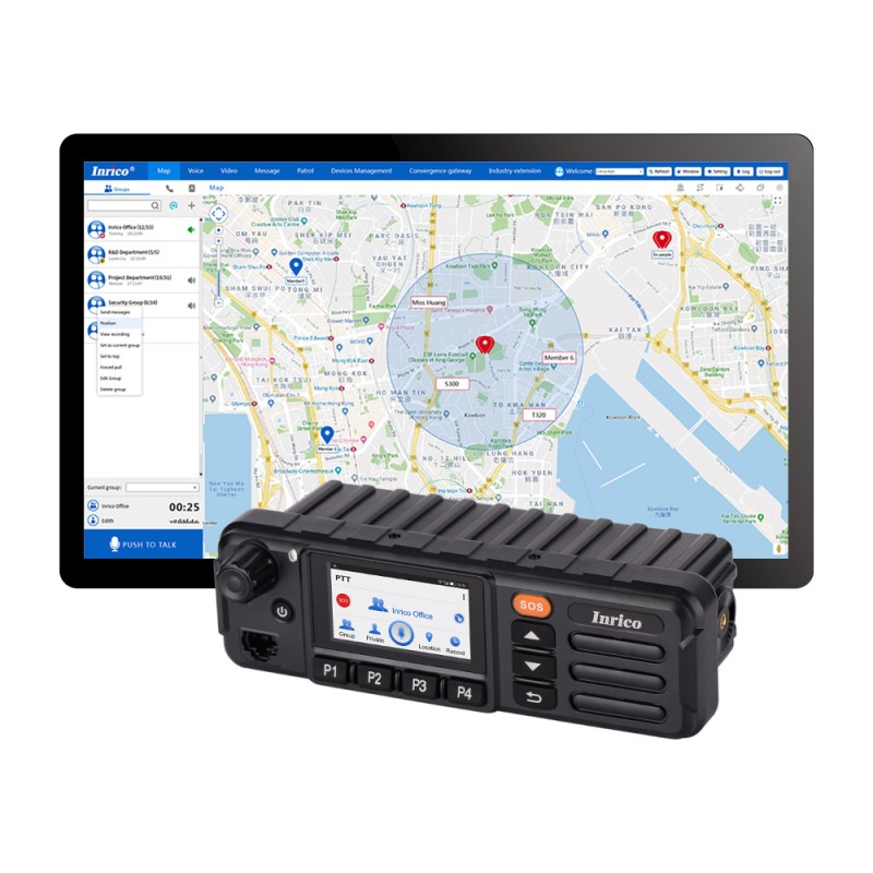 Mobile Radio Factory - Inrico TM-7P 3G 4G Touch Screen