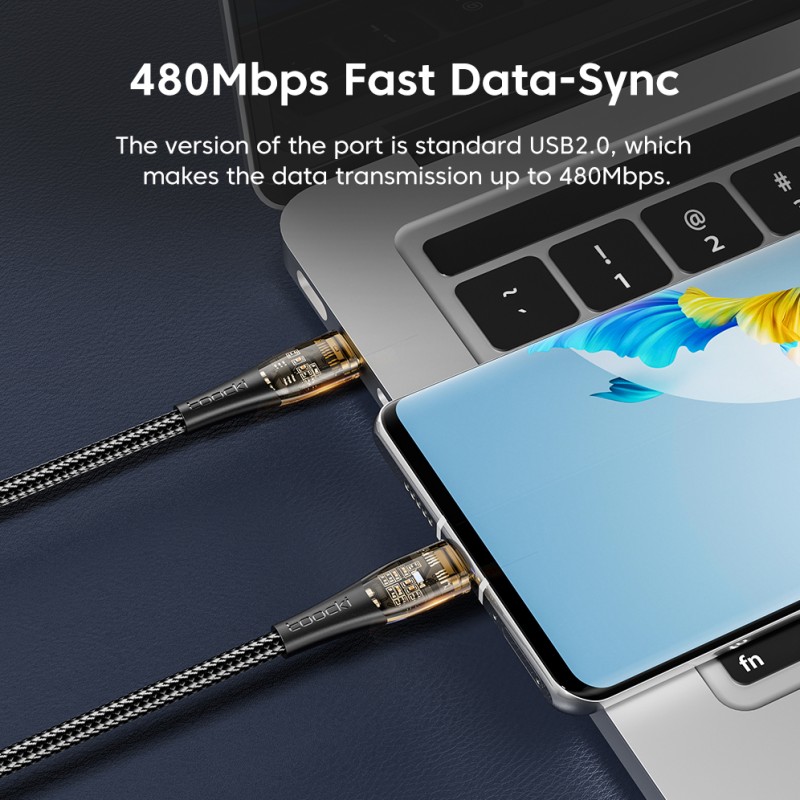 Data Cable Supplier - 66W USB-A to Type-C Fast